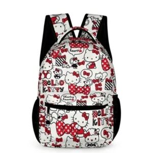 Hello Kitty Red and White Backpack